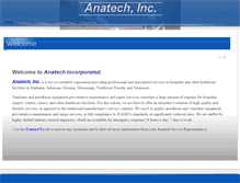 Tablet Screenshot of anatech-inc.com